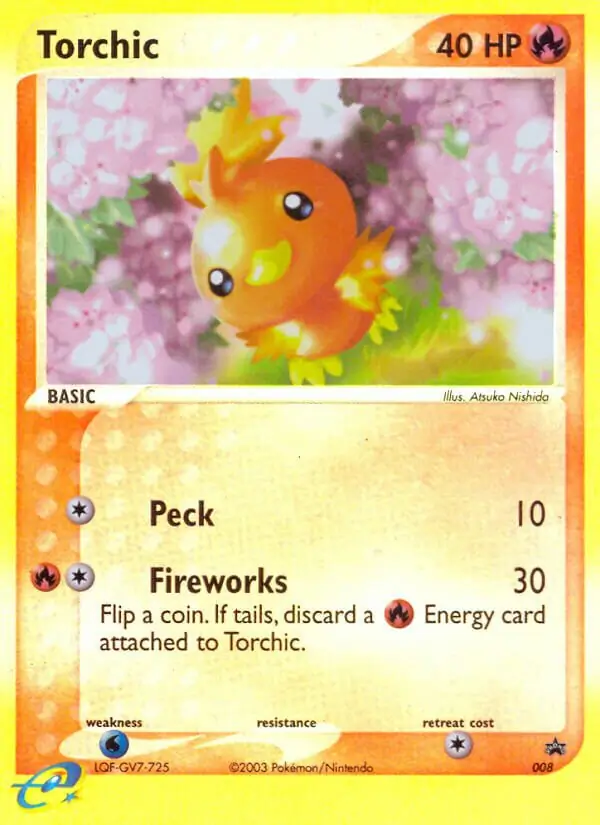 Torchic Reverse Holo