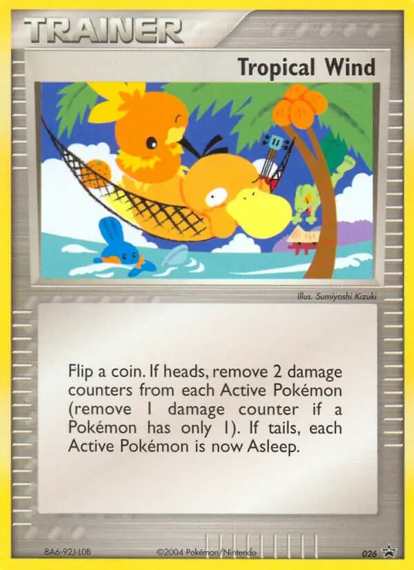 Tropical Wind Pokemon card from Nintendo Black Star Promo
