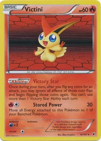 Victini Reverse Holo