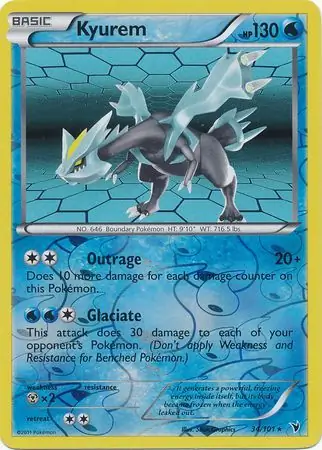 Kyurem Reverse Holo
