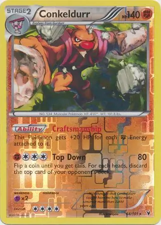 Conkeldurr Reverse Holo
