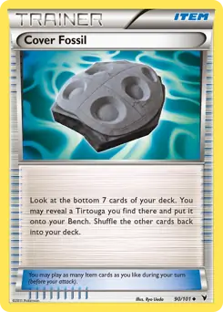 Cover Fossil Pokemon card from Noble Victories