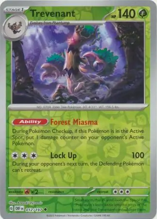 Trevenant Reverse Holo