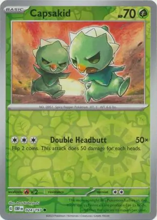 Capsakid Reverse Holo