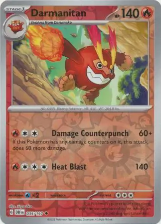 Darmanitan Reverse Holo