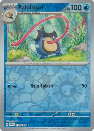 Palpitoad Reverse Holo