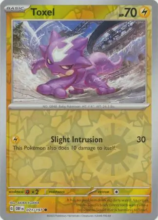 Toxel Reverse Holo