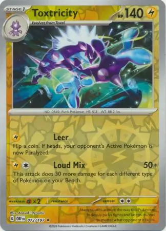 Toxtricity Reverse Holo