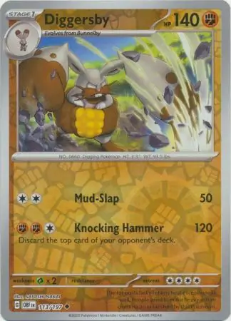 Diggersby Reverse Holo
