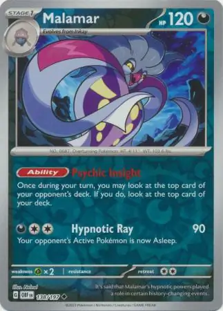 Malamar Reverse Holo