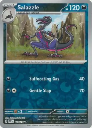 Salazzle Reverse Holo