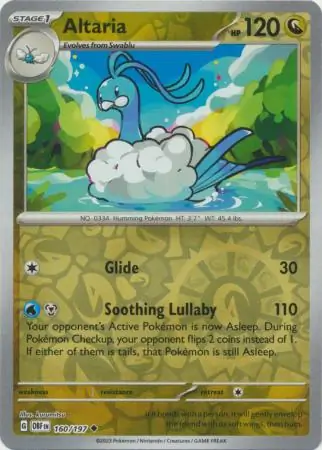 Altaria Reverse Holo