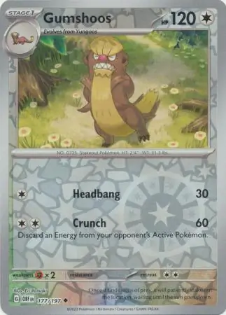 Gumshoos Reverse Holo