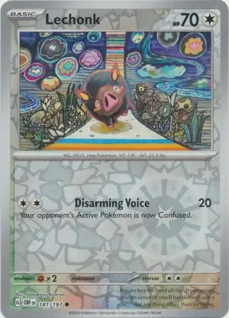 Lechonk Reverse Holo