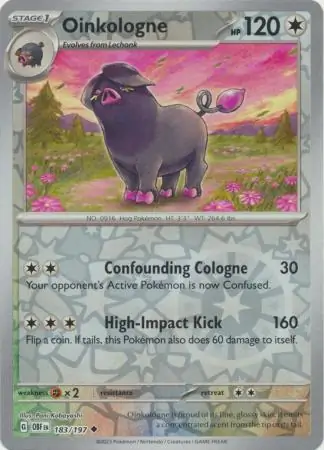 Oinkologne Reverse Holo