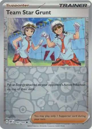 Team Star Grunt Reverse Holo