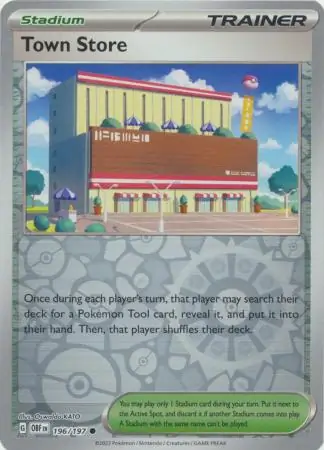 Town Store Reverse Holo