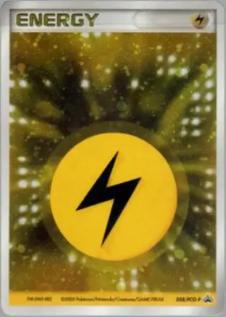 Lightning Energy Pokemon card from PCG-P Promos