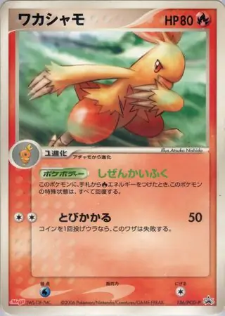 Combusken Pokemon card from PCG-P Promos