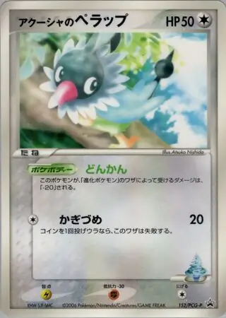 Samiya's Chatot Pokemon card from PCG-P Promos