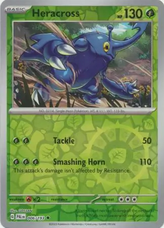 Heracross Reverse Holo