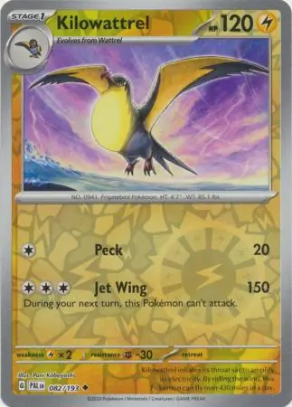 Kilowattrel Reverse Holo