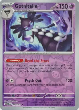 Gothitelle Reverse Holo