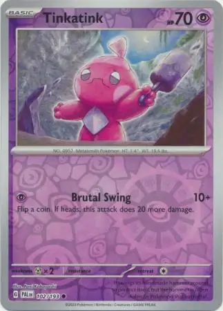 Tinkatink Reverse Holo