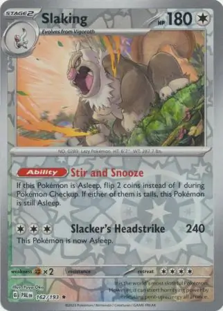 Slaking Reverse Holo
