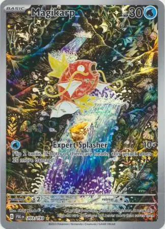 Magikarp Pokemon card from Paldea Evolved