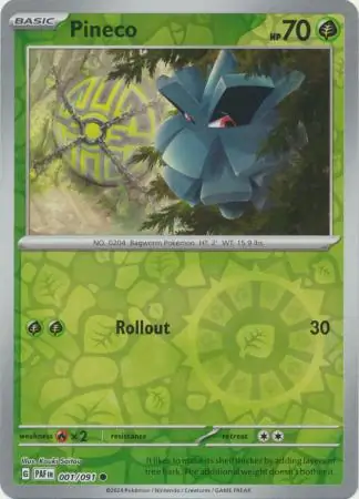 Pineco Reverse Holo