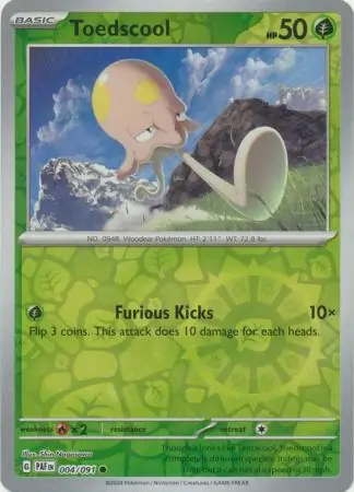 Toedscool Reverse Holo