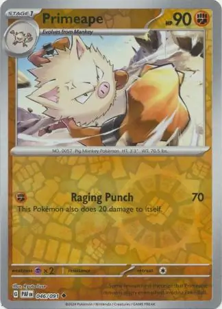 Primeape Reverse Holo
