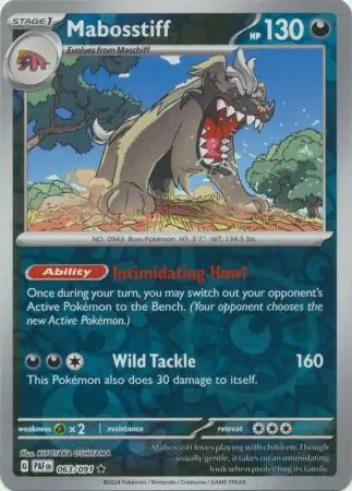 Mabosstiff Reverse Holo