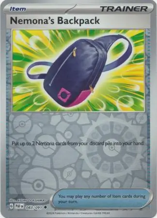 Nemona’s Backpack Reverse Holo
