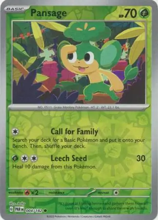 Pansage Reverse Holo