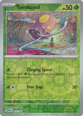 Toedscool Reverse Holo