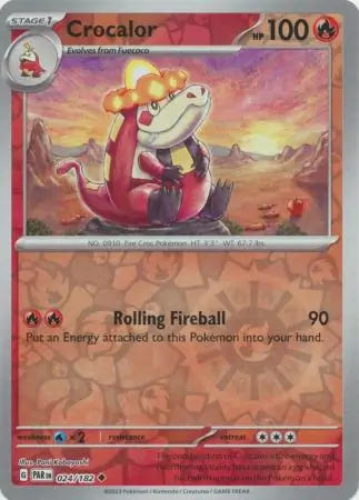 Crocalor Reverse Holo