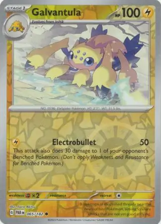 Galvantula Reverse Holo