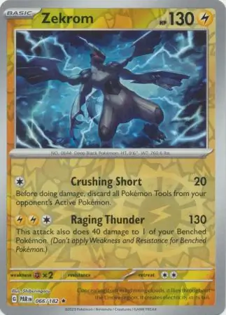 Zekrom Reverse Holo