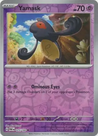 Yamask Reverse Holo