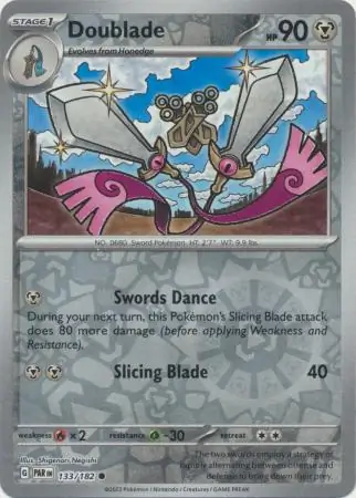 Doublade Reverse Holo
