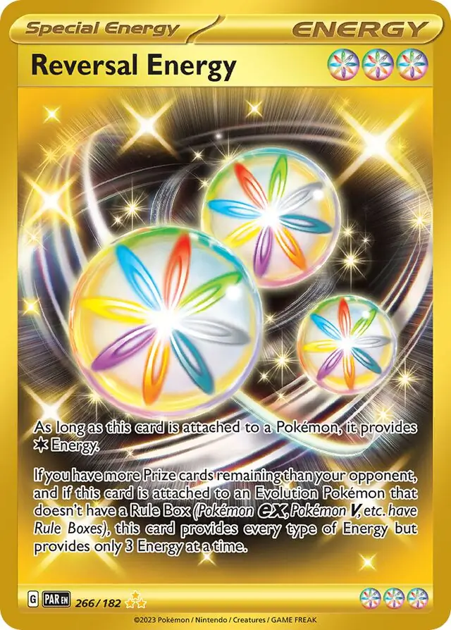 Reversal Energy Pokemon card from Paradox Rift