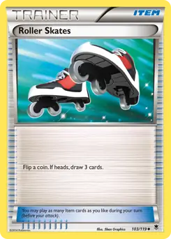 Roller Skates Pokemon card from Phantom Forces