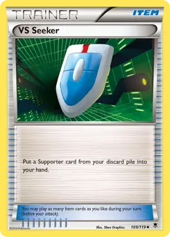 VS Seeker Pokemon card from Phantom Forces