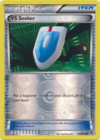 VS Seeker Reverse Holo Pokemon card from Phantom Forces