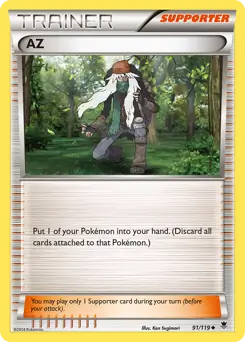 AZ Pokemon card from Phantom Forces