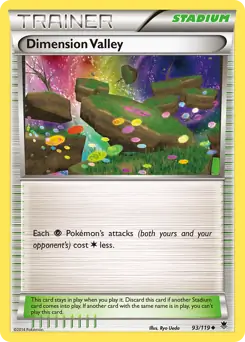 Dimension Valley Pokemon card from Phantom Forces