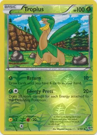 Tropius Reverse Holo