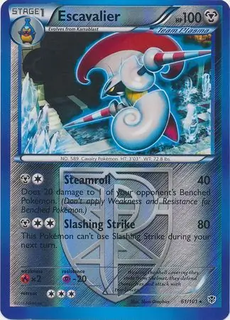 Escavalier Reverse Holo